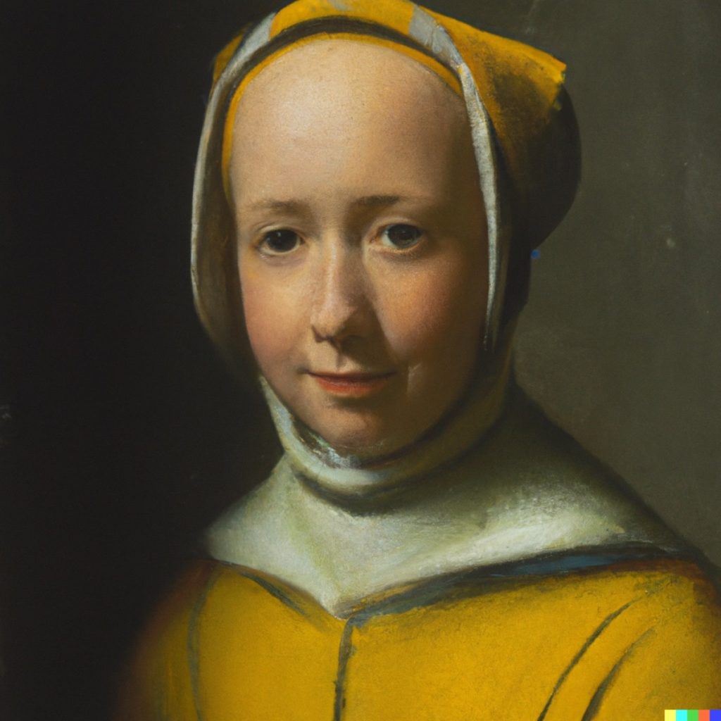 a person wearing a costume