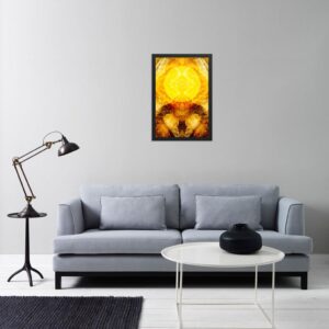 Framed Print - the sun - surrealismtoday