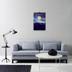 Print Wall the moon surrealismtoday